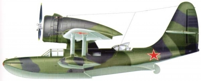 Силуэт самолета КОР-2