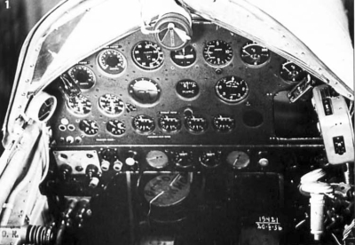 Кабина пилотов дальнего бомбардировщика ДБ-2 (АНТ-37)