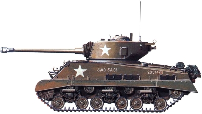 Силуэт танка M4A3