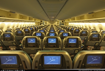 Салон Boeing 777