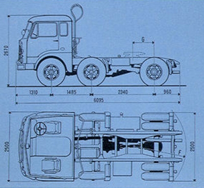 Чертеж Fiat 690 T2