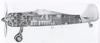Компоновка Focke-Wulf Fw 190 A-3
