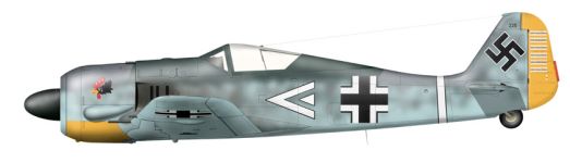 Силуэт Fw 190 A-3