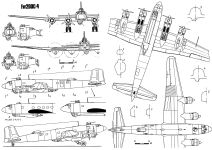 Чертеж Fw 200C-4