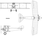 Чертеж самолета Анасаль