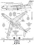 Чертеж самолета Бе-200