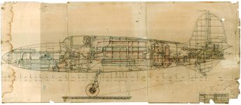 Компоновочная схема самолета «БИ»