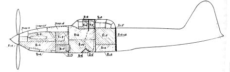 Схема бронирования Ил-8