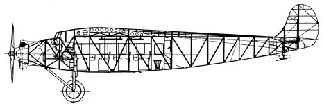 Компоновка самолета К-5