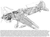 Компоновка самолета Ла-5ФН