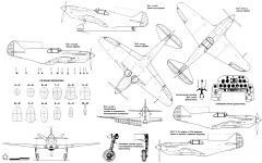 Чертеж ЛаГГ-3 3-ой серии