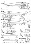 Чертежи модификаций Ми-1