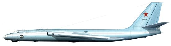 Силуэт бомбардировщика М-4