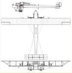 Чертеж бомбардировщика С-21 Русский витязь