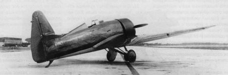 Истребитель И-14 (АНТ-31) с увеличенной площадью хвостового оперения