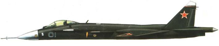 Силуэт Су-47