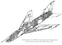 Компоновка Су-7БМК