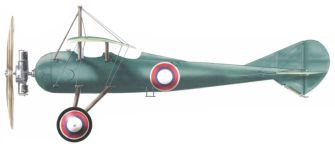 Силуэт двухместного самолета «Торпедо»