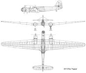 Чертеж АНТ-37 (ДБ-2)