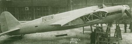 АНТ-41 в сборочном цехе ЗОК ЦАГИ, 1936 год