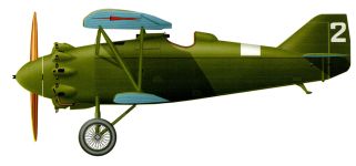 Силуэт истребителя И-4 (АНТ-5)