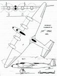 Чертеж пикирующего бомбардировщика АНТ-57 (ПБ 4М-105ТК)