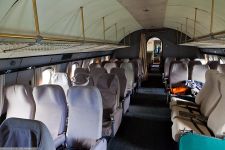 Пассажирский салон эконом класса самолета Ту-114