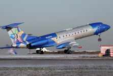 Ближнемагистральный пассажирский самолет Ту-134Б-3