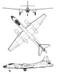 Чертеж Ту-14