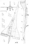 Чертеж Ту-144