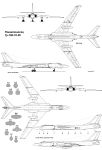 Чертеж Ту-16К-10-26