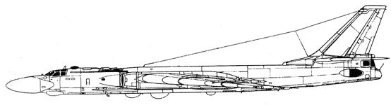 Силуэт Ту-16РМ
