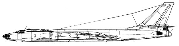 Силуэт Ту-16А