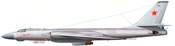 Силуэт Ту-16К-10