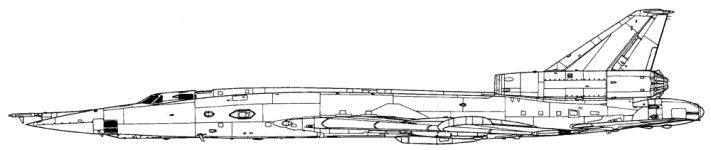 Силуэт Ту-22РДМ