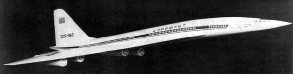 Дальнемагистральный сверхзвуковой пассажирский самолёт Ту-244