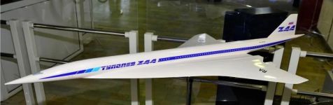 Дальнемагистральный сверхзвуковой пассажирский самолёт Ту-244