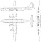 Чертеж самолета Ту-70