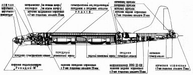 Компоновка Ту-85