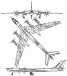 Чертеж Ту-95МС