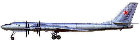 Силуэт Ту-95