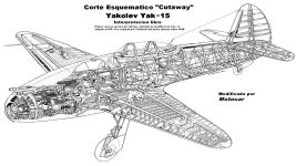 Компоновка Як-15