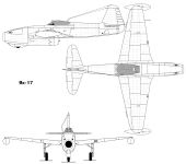 Чертеж Як-17