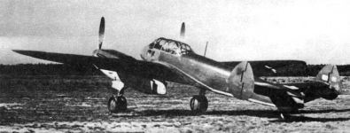 Ближний бомбардировщик Як-2