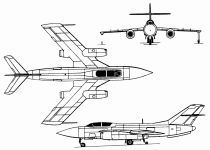 Чертеж Як-27