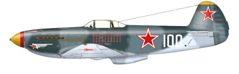Силуэт Як-3