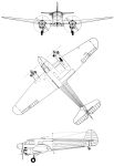 Чертеж Як-6 НББ