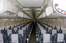 Салон самолета Boeing 737-300