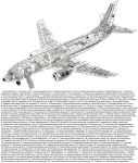 Компоновочная схема Boeing 737-300