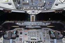 Кабина пилотов Boeing 747SP